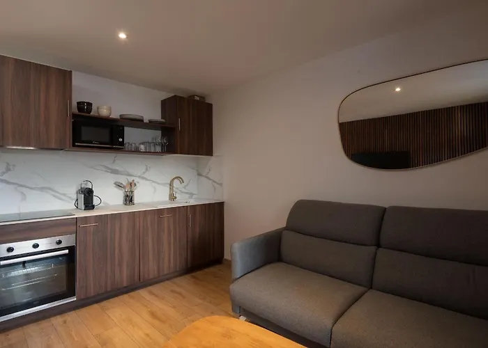 K2, Appartement De Standing Avec Terrasse Et Vue Pistes